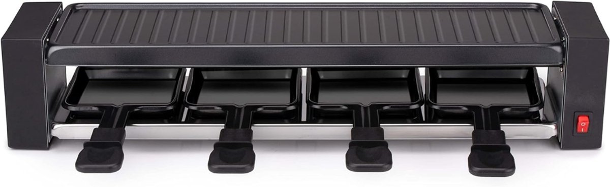 Core® Gourmetstel - Gourmet - Gourmetplaat - Zwart - 50cm x 11cm x 10cm