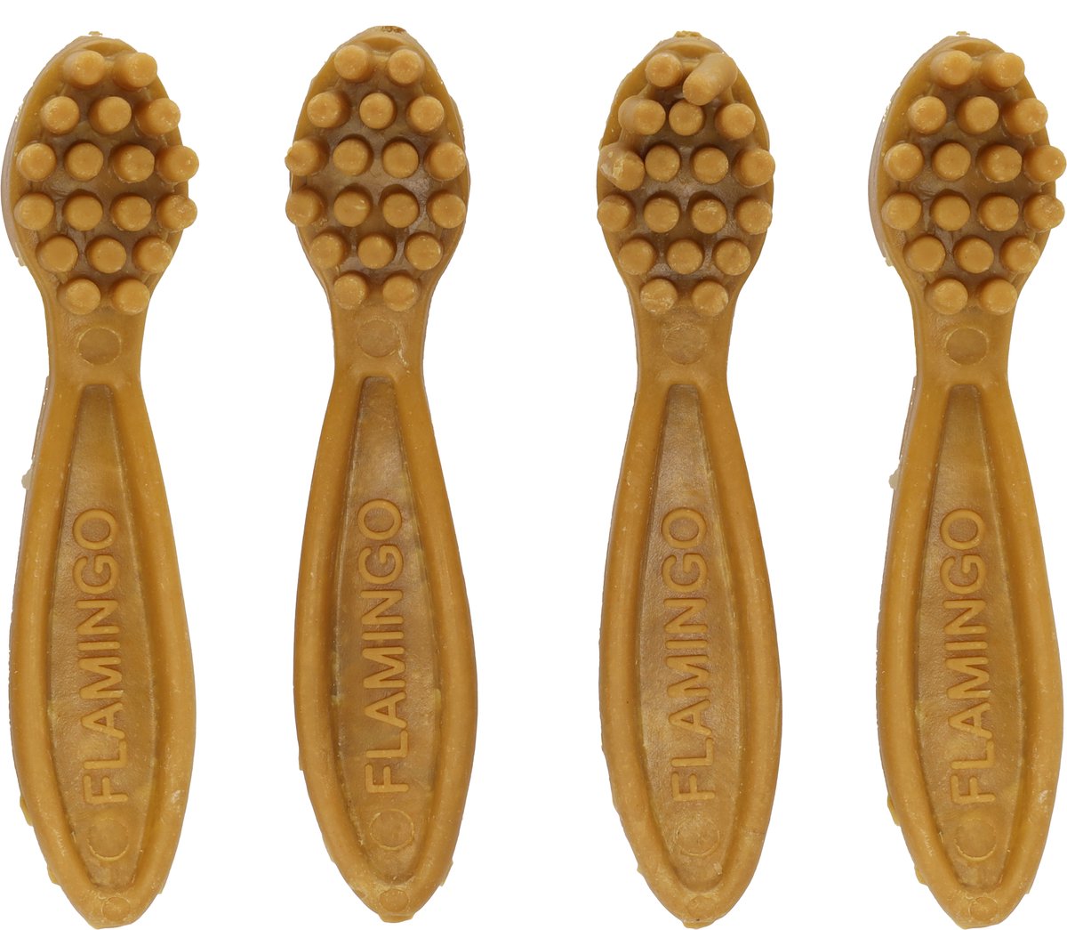 VEGGIE TANDENBORSTEL MET ANANAS 12,5CM 4ST 160GR