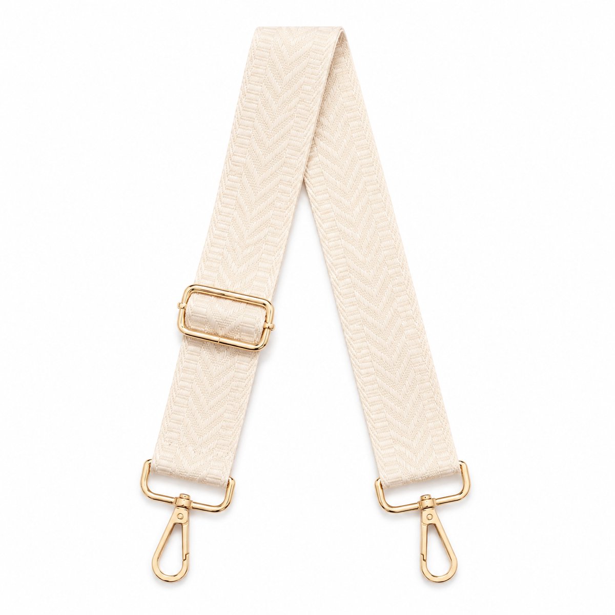 Consumerce® Verstelbare Tassenriem - Arrow Beige - Schouderband voor Tas - Schouder Band Bag Strap - Schouderriem - Tashengsel Crossbody