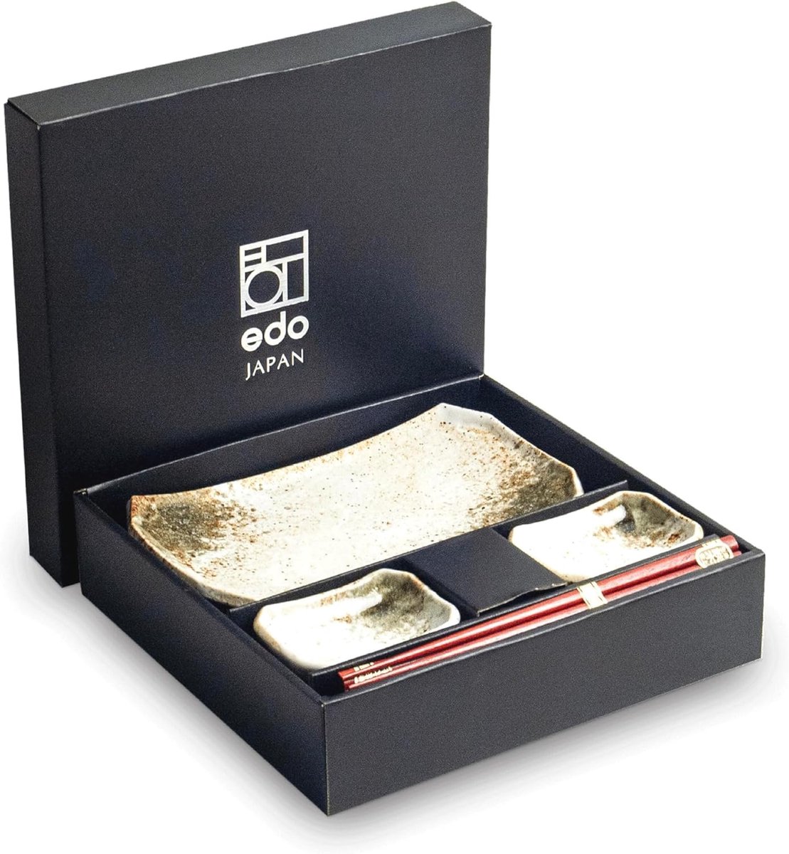 Luxe Sushiset - Japans Servies - Sushi Eten - Handgemaakt Japans - 6-Delig - Goud