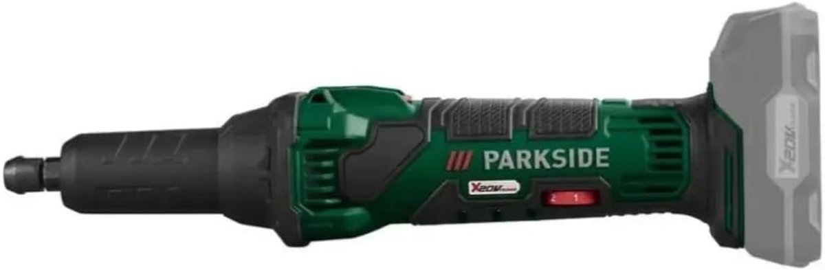 Rechte slijper - Accu slijper - Precisiewerk - 20 Volt Systeem - 21 x 19 cm - Groen