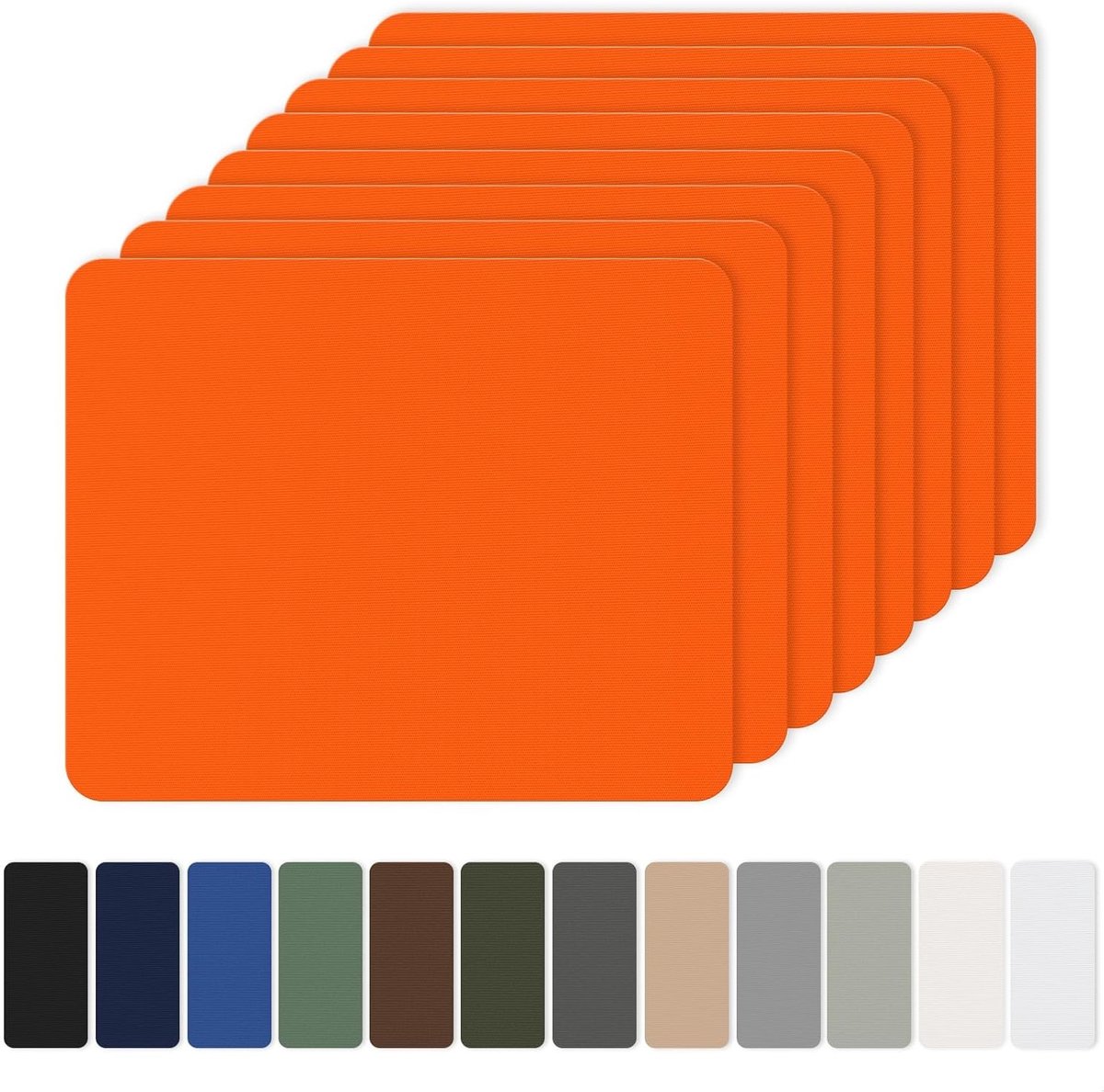 Waterdichte Zelfklevende Nylon Patches 20x15cm - 8 Stuks voor Reparatie van Tent, Donsjack en Slaapzak