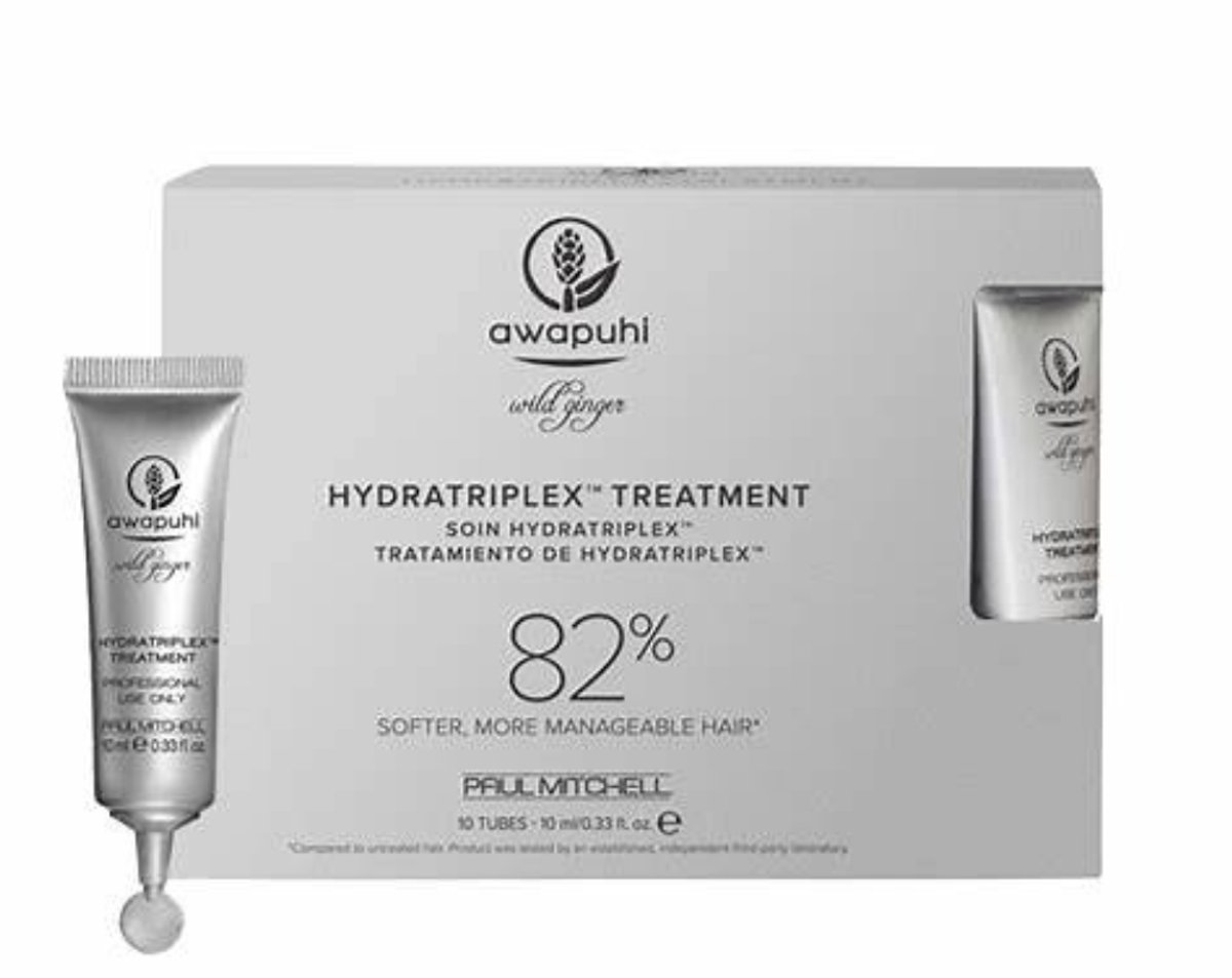 Awapuhi Wild Ginger - Hydratriplex Treatment - For Dry Hair - 10x 10 ml