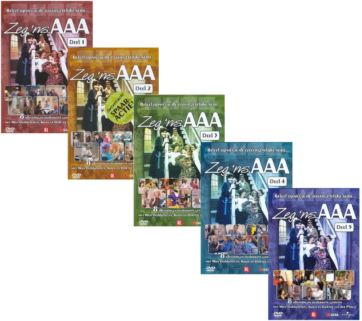 Zeg 'ns Aaa deel 1 t/m deel 5 ( 10 disc voordeel set )