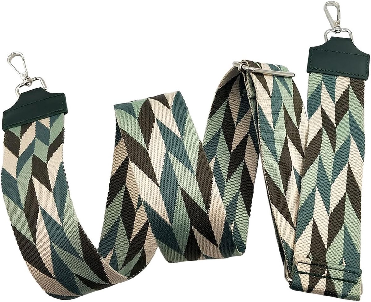 Verstelbare brede schouderband voor tassen, 90-145 cm, ideaal voor comfort en stijl, perfect voor handtassen en rugzakken