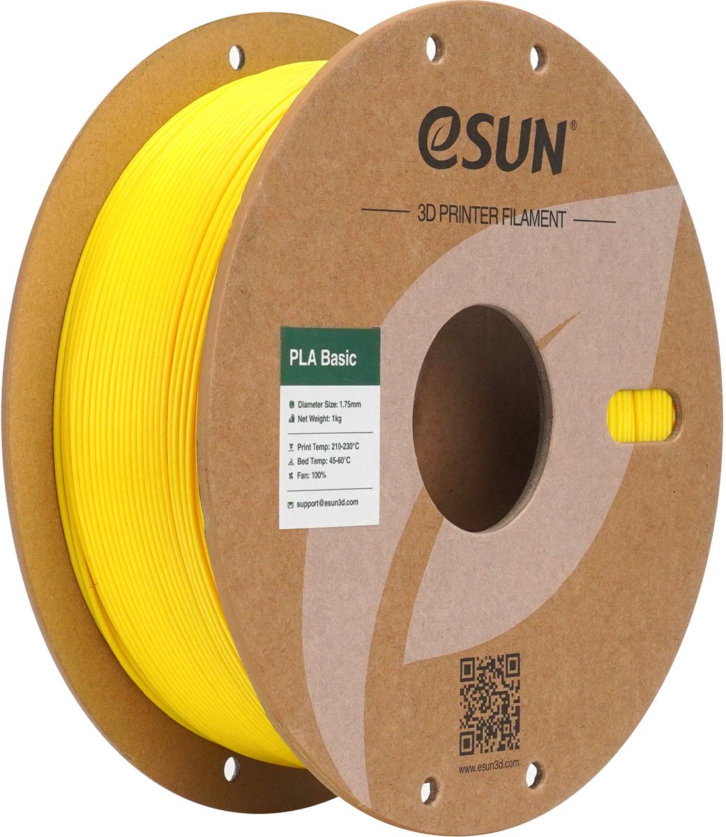 eSUN - PLA-Basic Yellow (1.75mm - 1kg)