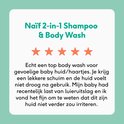 Naïf 2-in-1 Shampoo & Body Wash met 4 sterren review.