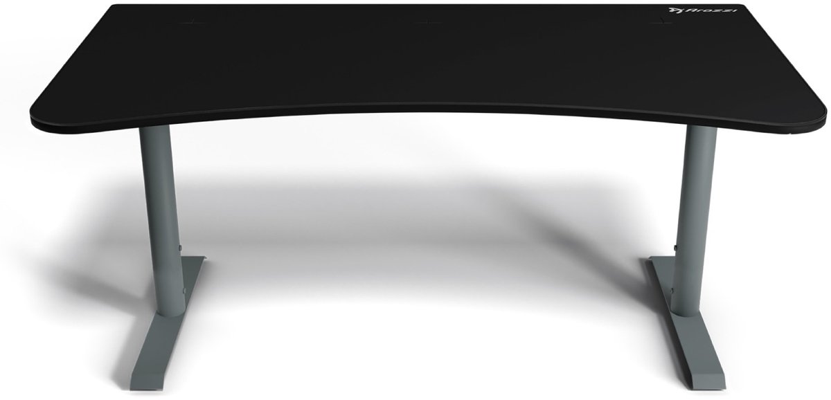 Arozzi Arena - Gaming Desk - Frozen Grey - Zwart