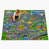 Studio M Speelmat - Speelkleed - Playcity Speelkleed - 84 x 120 cm - Speelmat Opvouwbaar - Auto Speelkleed - Anti slip - Verkeerskleed