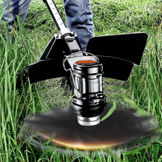 5 stuks - bosmaaierbladen - bosmaaier electrisch - bosmaaieraccessoires - voor grastrimmers gazon en tuin, verbeterd en verdikt - bosmaaierbladen adapterset - Grasmaaiers met een asboringsdiameter van 25,4 mm — afbeelding 2