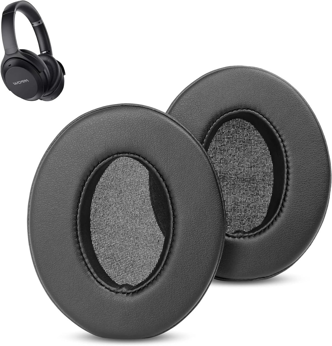 Comfortabele Oorkussens voor Mpow Headsets - Vervangende Oorkussens van Echte Leer voor Optimale Geluidskwaliteit en Langdurig Gebruik