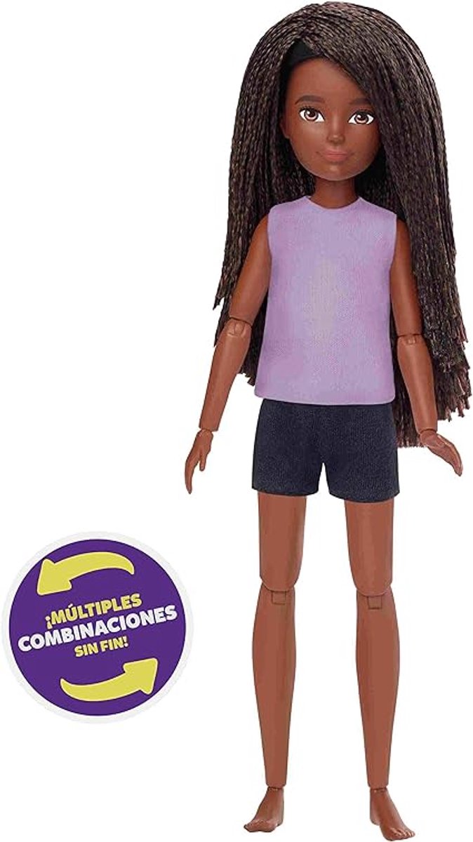 Mattel GKV42 Creatable World Character Starter Pack CS-725 van Mattel — afbeelding 3