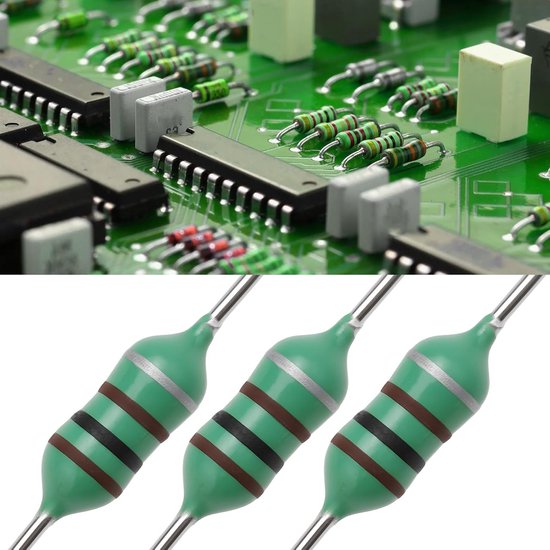 50 Stuks Kleur Ring Inductor AL0307 100uH 0.25W Axiale RF Spoel voor Auto Verlichting en Audio, 100V van Merkloos — afbeelding 5