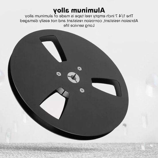 Lege Take Up Reel 1/4 7 Inch voor Opname, Open Reel Geluidsband met 3 Gaten, Ideaal voor Audio-opnames en Bandopnames — afbeelding 3