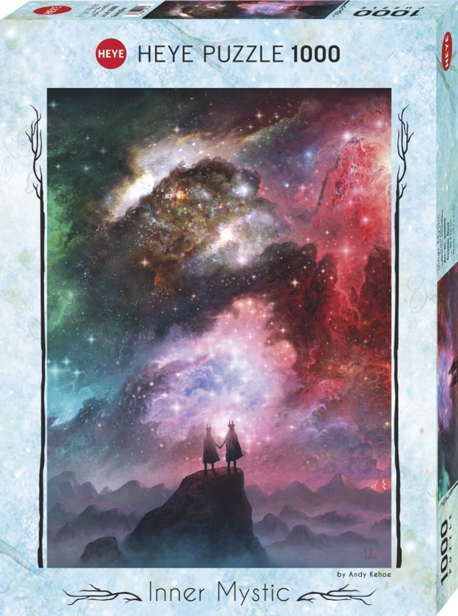 Heye legpuzzel Cosmic Dust 1000 stukjes - ruimte puzzel.