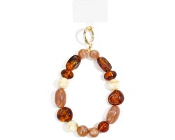 Telefoonketting met kralen - Acryl - dagelijkse accessoires - Cadeau - Geschikt voor iPhone - Geschikt voor Samsung - Universeel - Phone cord - Telefoonketting - Koord voor telefoon