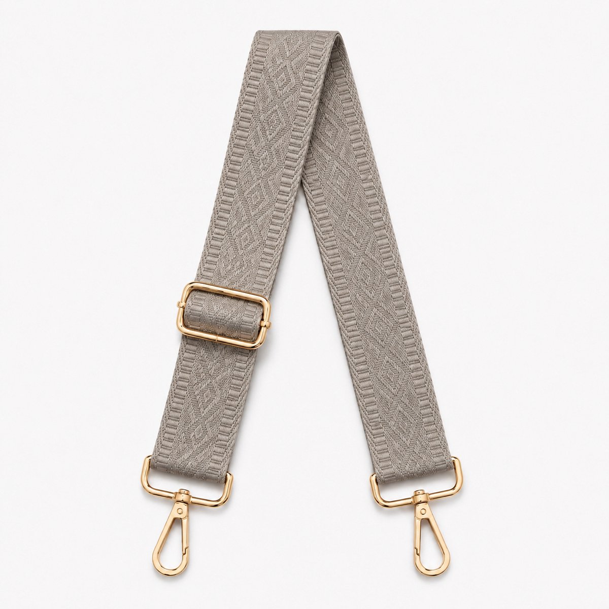 Consumerce® Verstelbare Tassenriem - Taupe Diamond - Schouderband voor Tas - Schouder Band Bag Strap - Schouderriem - Tashengsel Crossbody