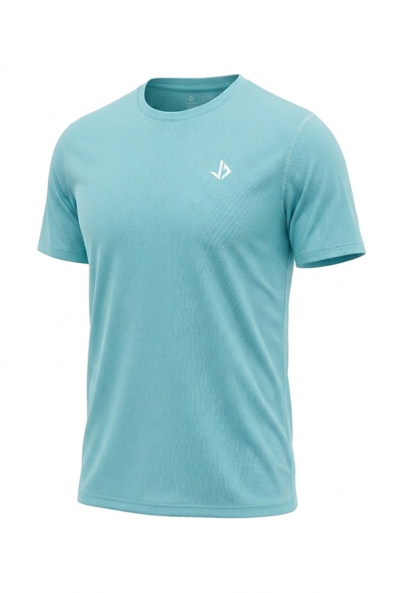 JUSS7 Azzurro Sportshirt Heren – Mint Groen – Tall Fit – Extra Lang – Premium Ademende Stof – Zomercollectie - XL