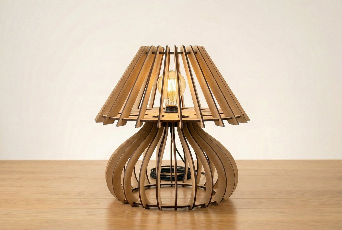 Echo & Ember - GORDA Vloerlamp - Large - Sand