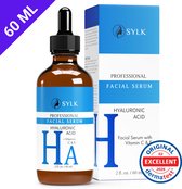 Sylk Hyaluronzuur Serum met Vitamine C & E | Gezichtsmasker | Anti Aging | Anti Rimpel | Gezicht Serum | Gezichtsverzorging | 60 ml