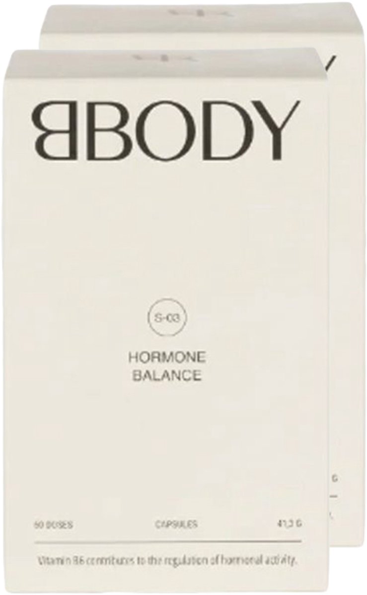 BBODY | Hormone Balance | 2 Stuks | 2 x 41,3 gram (60 capsules)
