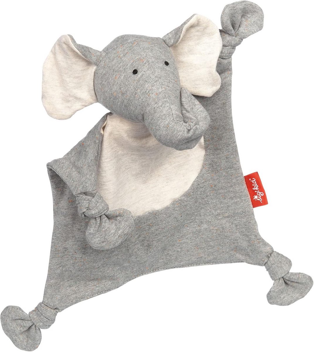 Knuffeldoek Olifant Grijs 26 cm Zacht Speelgoed voor Baby's