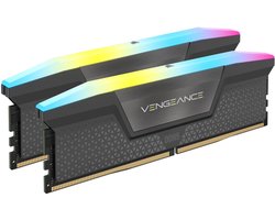 Corsair Vengeance - RAM-geheugen - 16GB - DDR5 - 6.000MT/s - 2 x 8GB - AMD EXPO & Intel XMP - RGB