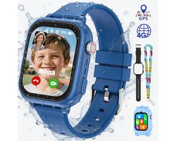 Vashoy T53-Kinderhorloge-Nieuwe smartwatches voor kinderen met GPS-videogesprek-SOS-Leermodus-App om te downloaden-Cadeaus voor kinderen van 5 tot 16 jaar