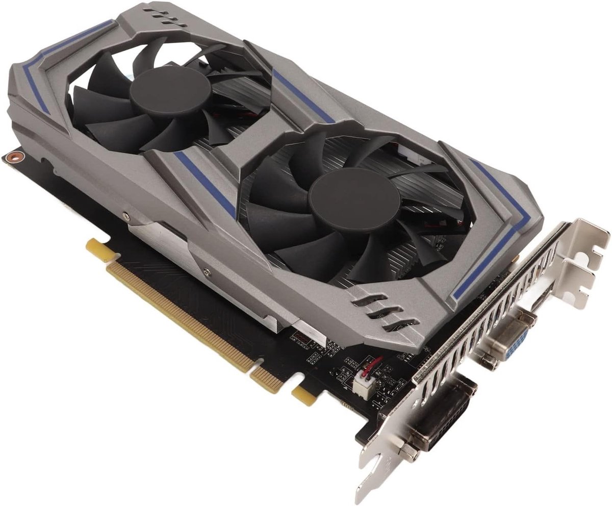 Krachtige 8GB Grafische Kaart met 128BIT GDDR5 en Dubbele Ventilatoren voor PC Gaming en Videobewerking