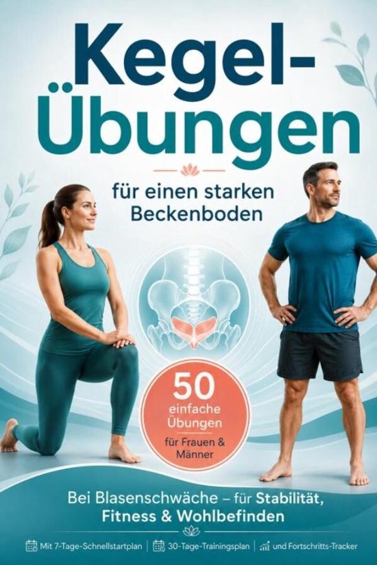 Kegel-Übungen für einen starken Beckenboden 50 einfache Ü ... - cover