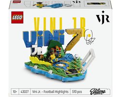 LEGO Editions - Vini Jr. – Voetbalhoogtepunten Voetbal Bouwpakket voor Kinderen - 43027