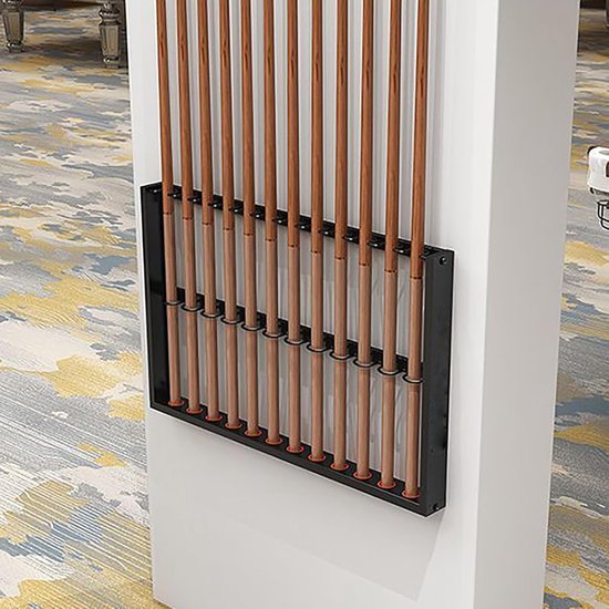 Keu Houder - Biljartrek - Speelkamer Organisatie - Harsconstructie - 46 x 6 x 50 cm - Zwart — afbeelding 2
