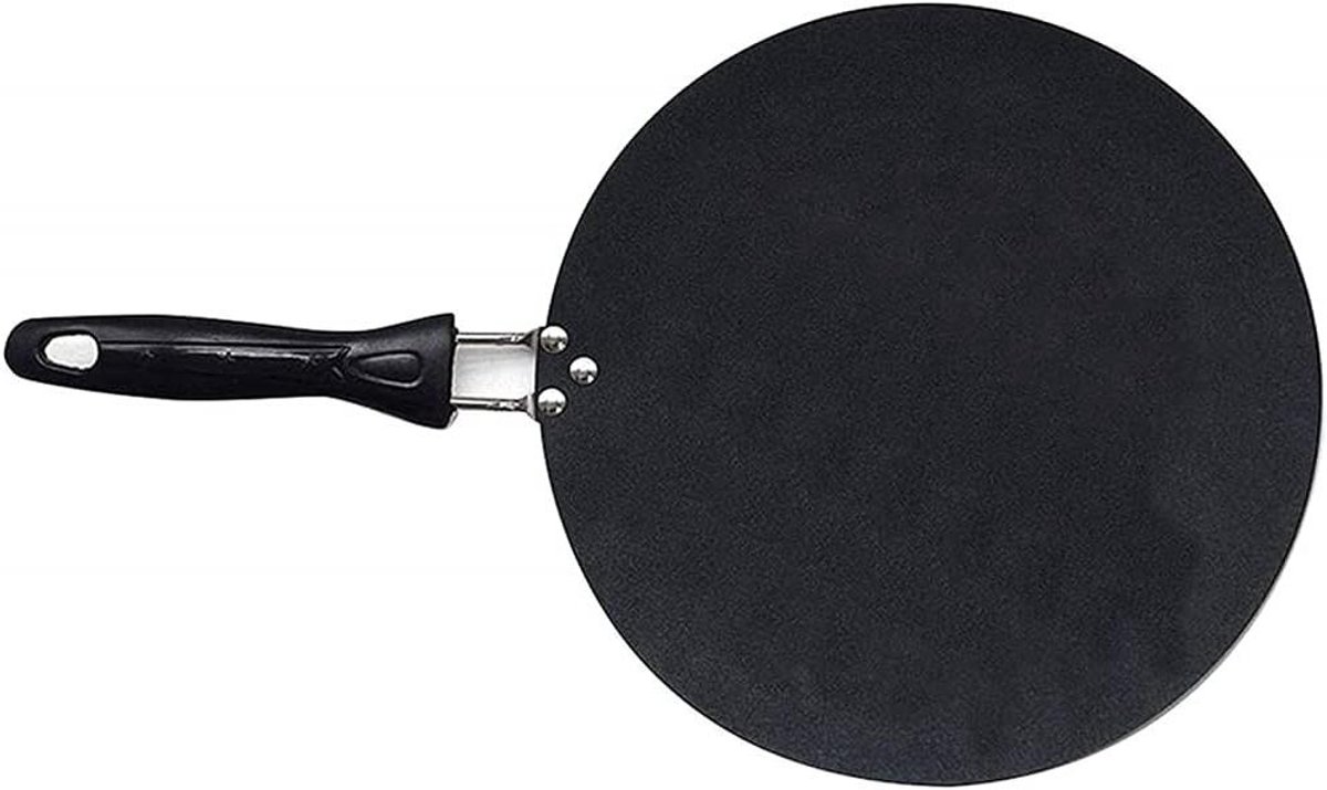 Pannenkoekenpan Bakplaat Gebakken Eieren Maken Anti-aanbaklaag 30 cm Diameter Zwart