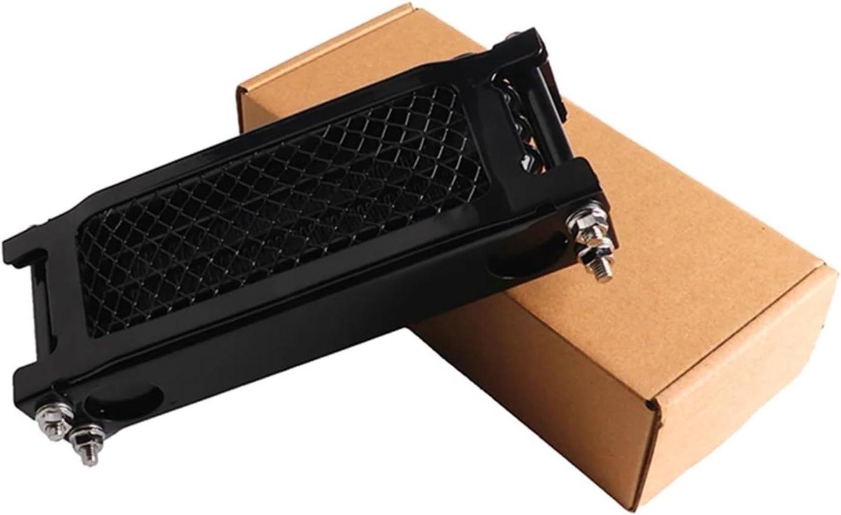 Motorolie Koeler - Olie Radiator - Motor Koeling - Verlaagt Motorslijtage - 110-140cc - Zwart