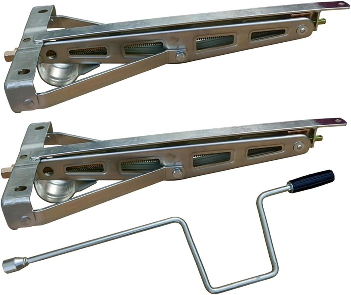 Auto Kriksteunen - Stabilisator Kit - Voertuig Stabiliseren - Verstelbare Hoogte Hoek - 3 Ton Capaciteit - Metaal