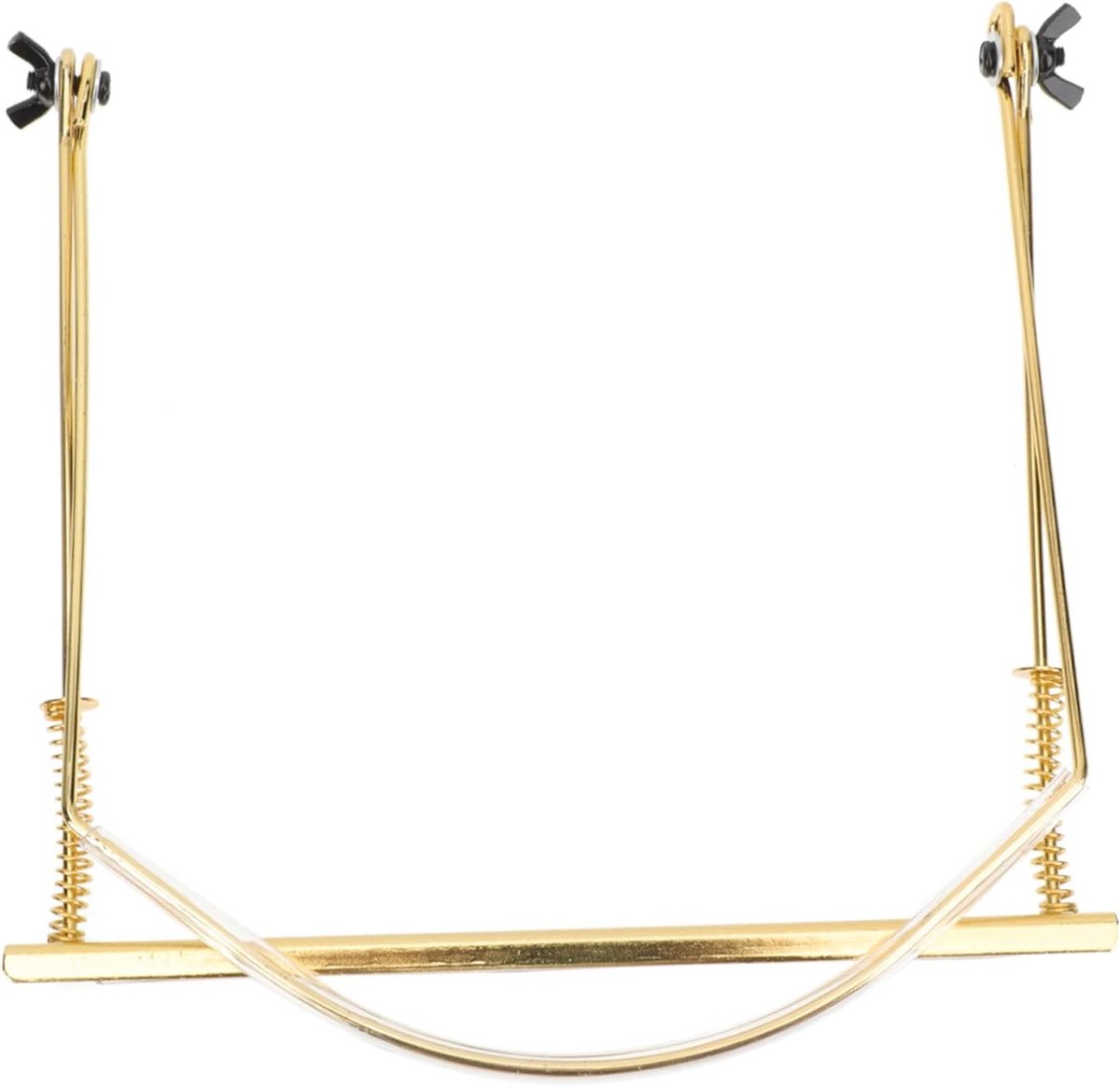 Mondharmonica Houder - Neksteun Harp - Muziek Maken - Verstelbaar Ontwerp - 10 Gaten - Goud