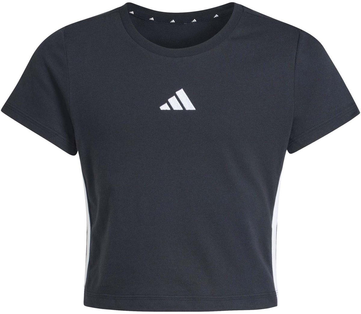 Adidas Essentials 3-Stripes Baby Shirt Meisjes Zwart
