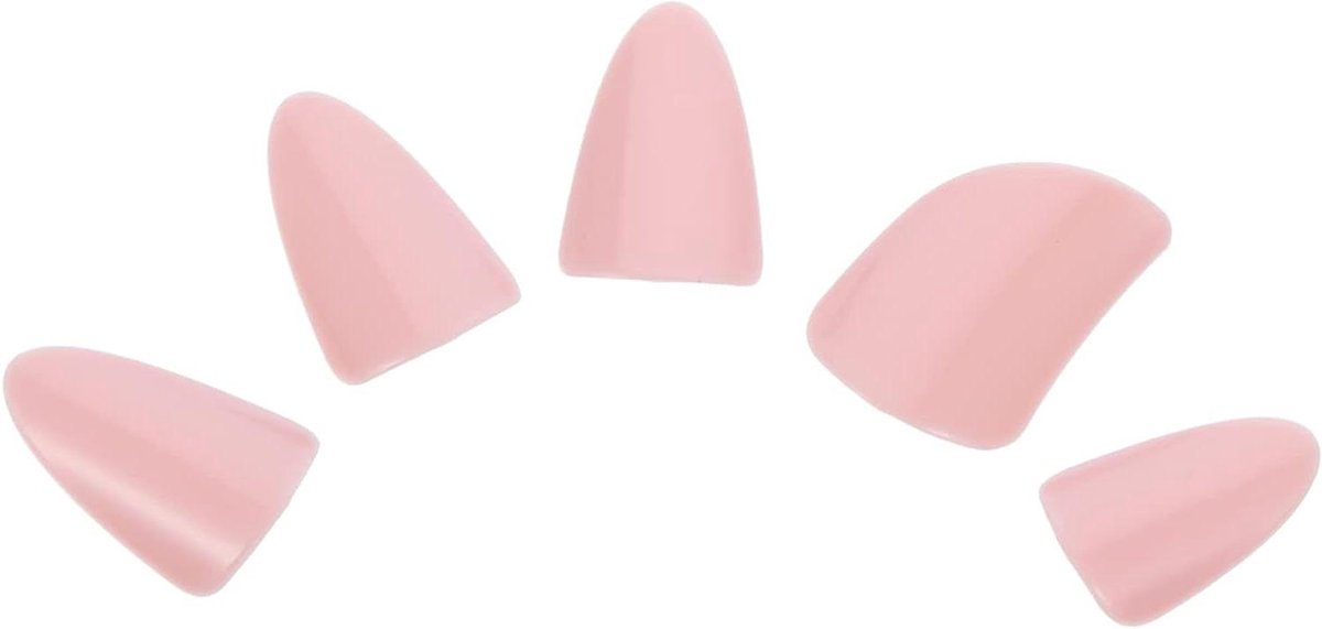 Vinger Picks - Nylon Covers - Muziek Spelen - Instrument Bescherming - 2 x 1.4 x 0.2 cm - Roze
