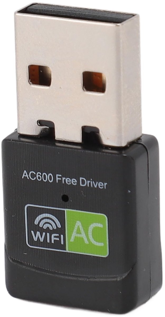 ONF3 - WiFi USB-adapter - Draadloze netwerktransceiver - Dual band 2.4G 5G - Compact formaat - Geschikt voor pc - Ideaal voor HD-streaming en on...