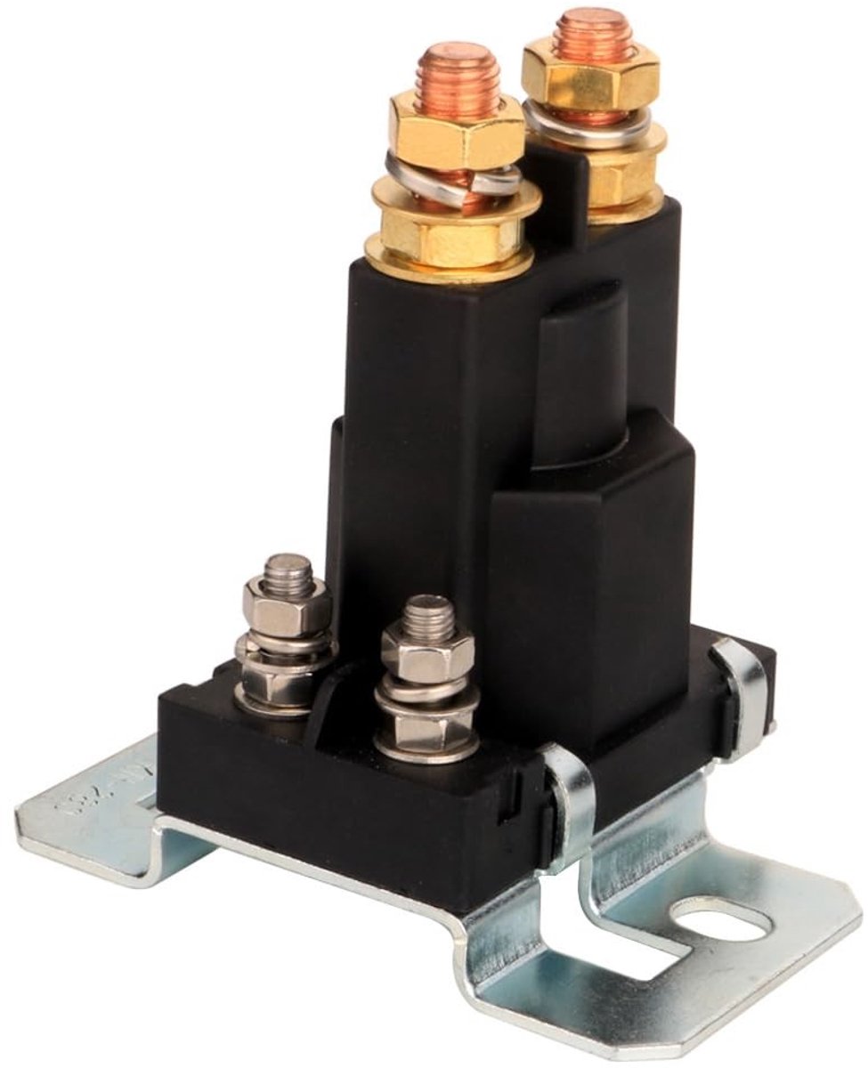 ONF3 - Hoogstroomrelais - Zwaar Uitgevoerd - 12V DC - Batterij-isolator - 500 Amp - SPST-schakelaar - Geschikt voor Voertuigen - Model E267A