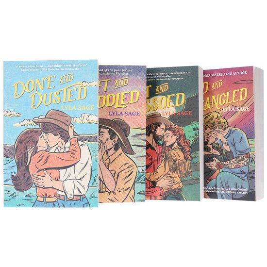 Rebel Blue Ranch Series by Lyla Sage: 4 Books Collection Set ... - cover