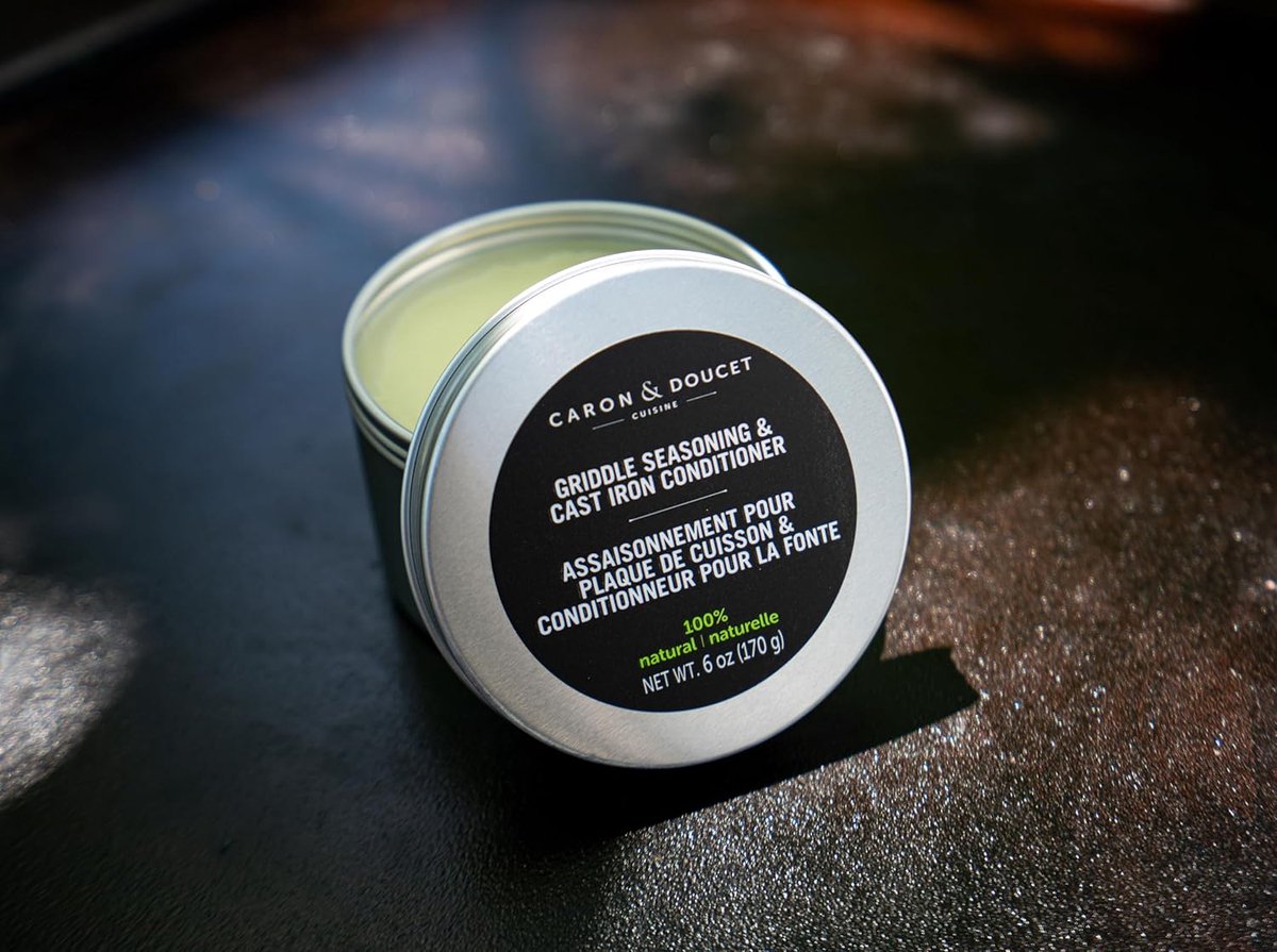 Gietijzer Onderhoud - Kookgerei Conditioner - Kookgerei Beschermen - Natuurlijk Veganistis