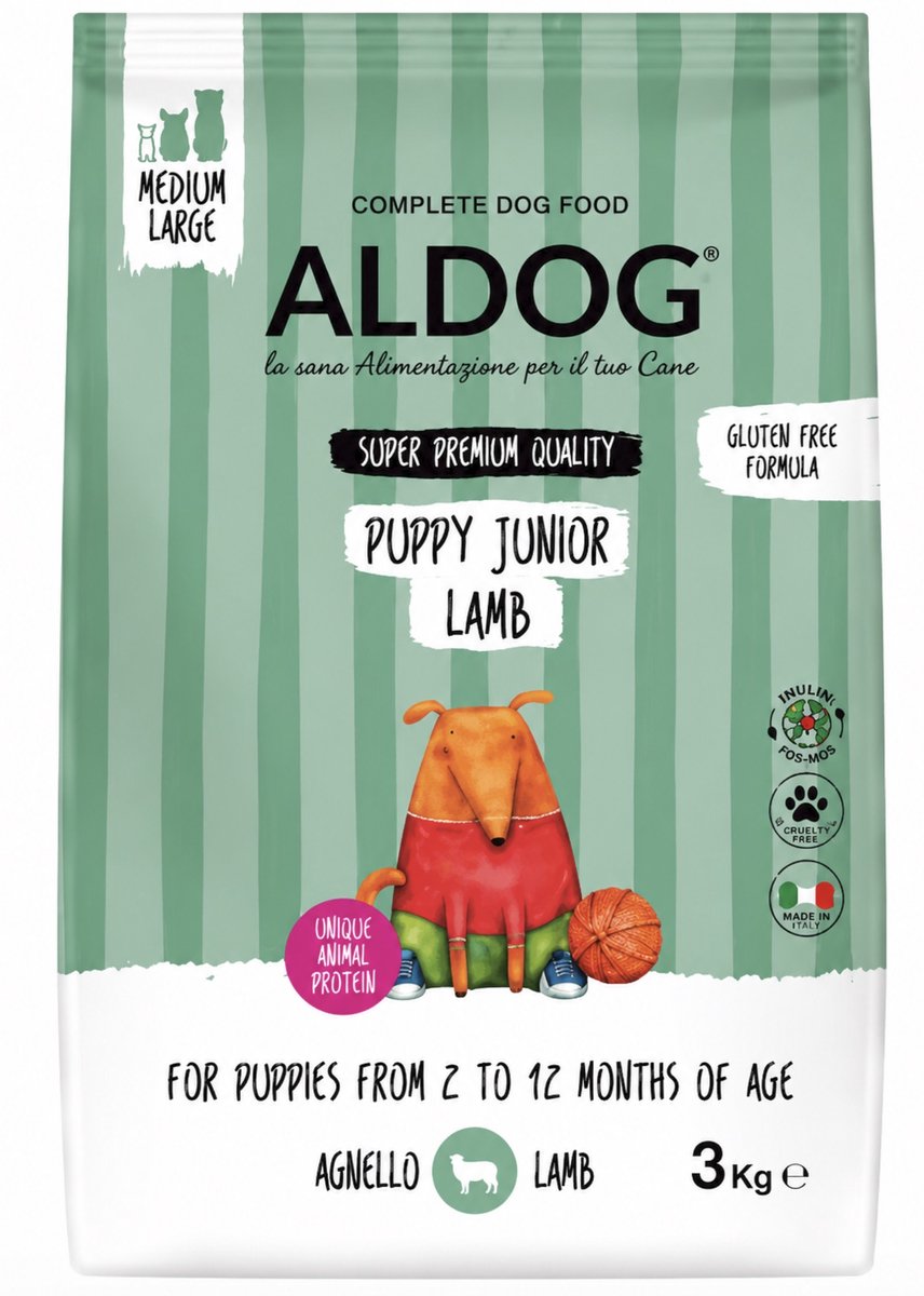Aldog Puppy / Junior - Lam - 3kg
