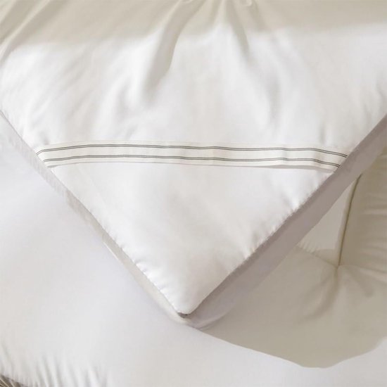 Vloerfutonmatras - Slaapmat - Comfortabel slapen - Wolkachtige vulling - 90x200cm - Wit — afbeelding 2