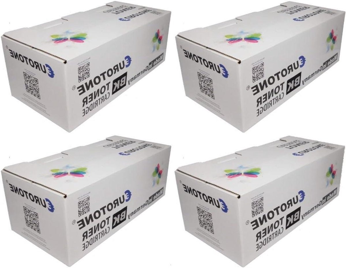 Toner Cartridges - Printer Inkt - Documenten Printen - Hoge Printopbrengst - 4 Stuks - Zwart