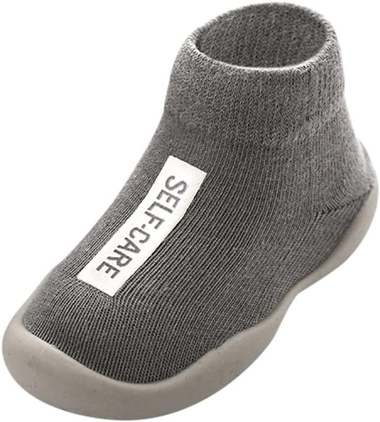 Babysokken - Kindersokken peuters - Warm en comfortabel - Antislip zool - Één maat - Effen — afbeelding 2