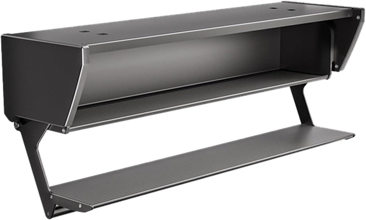 Keuken Organizer - Opbergrek - Ruimte Besparen - Uittrekbaar Ontwerp - 60 cm - Zilver