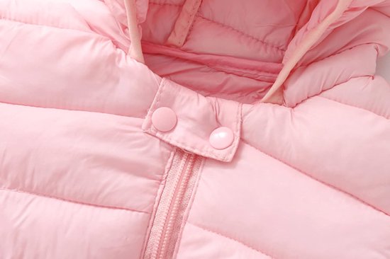 Baby Winterjas - Overalls Pak - Warm Blijven - Met Oren - Newborn Maat - Blauw — afbeelding 3