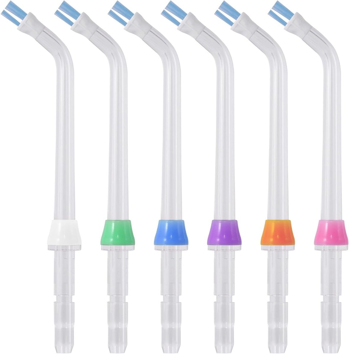 6 Stuks Vervangende Classic Jettip Heads voor Waterflosser - Ideaal voor Tandverzorging en Tandenreiniging