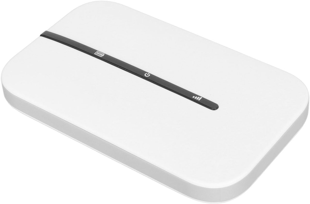 ONF3 - 4G Draagbare Wifi-hotspot - Wifi-router met Simkaartsleuf - 150 Mbps snelheid - Geschikt voor 10 gebruikers - Buitenshuis en onderweg...
